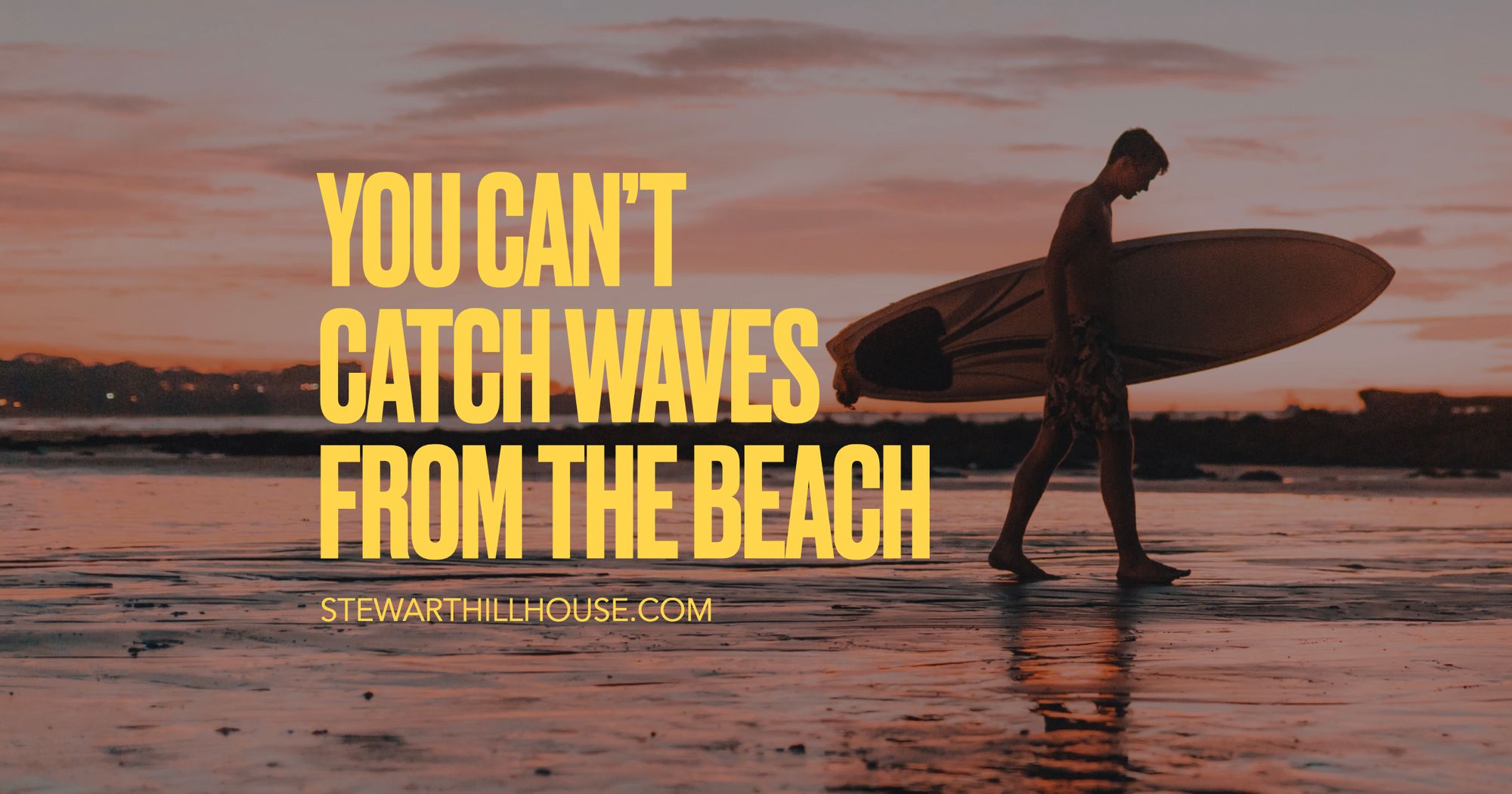 You Can’t Catch Waves From The Beach